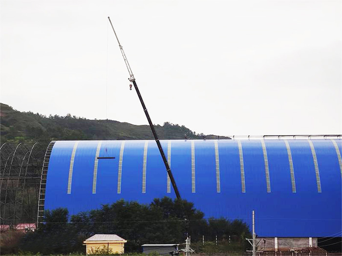 湖北煤棚网架工程